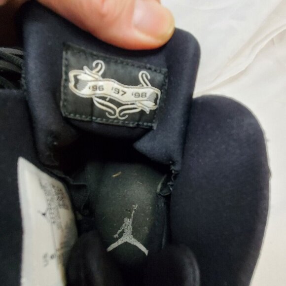 Nike Air Jordan 6 Rings Men Size 8 322992-016 Space Jam black Blue Shoes - Picture 16 of 16